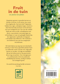 Fruit in de tuin achterflap